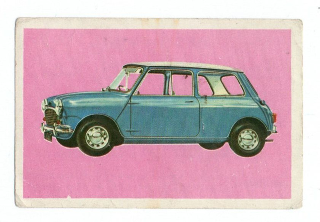 Purkkakuva Hellas Autosarja n:o 57 AUSTIN MINI
