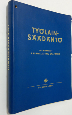 A. ym. (toim.) Vehilä : Työlainsäädäntö 1969