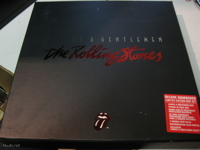 ROLLING STONES - LADIES &... 3 DVD + KIRJA DELUX BOX SET+