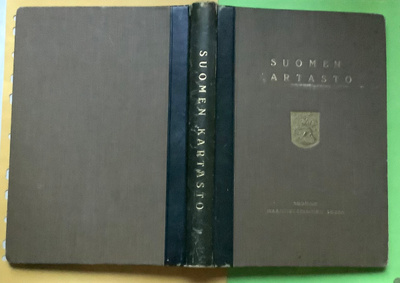 Suomen kartasto tekstiosa 1925 Suoman maantietellinen seura