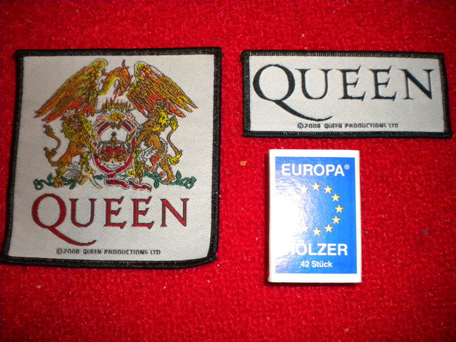 QUEEN kangasmerkki,hihamerkki 2kpl