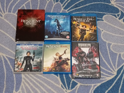 Resident Evil Paketti DVD + Blu Ray