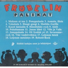 Fröbelin Palikat - Fröbelin Palikat (CD) - pikkukuva 2
