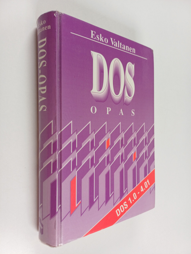 Esko Valtanen : DOS opas : DOS 1.0-4.01
