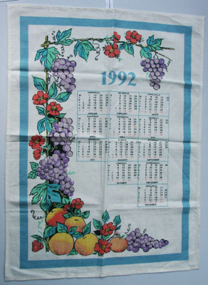 Kalenteripyyhe 1992