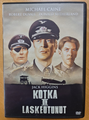 Kotka on laskeutunut (1976) Michael Caine, dvd