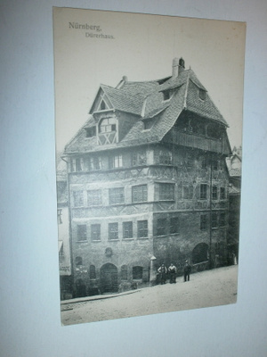 Nürnberg, Dürerhaus, vanha mv kortti 1906, ei p.