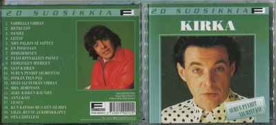 KIRKA . CD-LEVY . 20 SUOSIKKIA - SURUN PYYHIT SILMISTÄNI