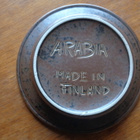 ARABIA RUSKA KULHO/VATI, HALK.  25,5 CM, MADE IN FINLAND - pikkukuva 2