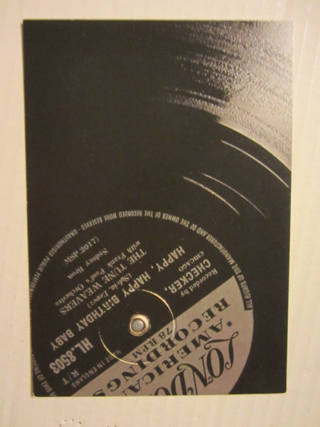 Paul Baars / Single Wishes nr. 20 "Happy, happy, birthday"