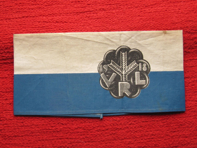 Käsivarsinauha VRL 1918 Rintamamiesten Liitto