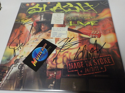 SLASH LIVE - MADE IN STOKE UUSI 3LP NELJÄLLÄ NIMMARILLA