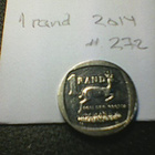Etelä-Afrikka 1 rand 2014, km#272 - pikkukuva 1