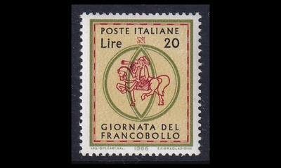 Italia 1219 ** Postimerkin päivä (1966)