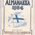 Suomalainen ALMANAKKA ja kalenteri 1924 USA 1923 KATSO!! - pikkukuva 1