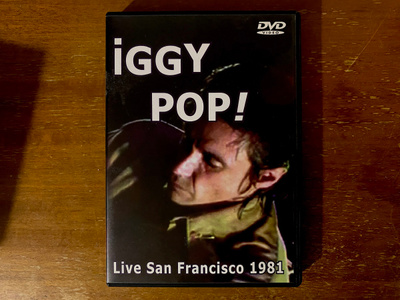 Iggy Pop Live San Francisco DVD