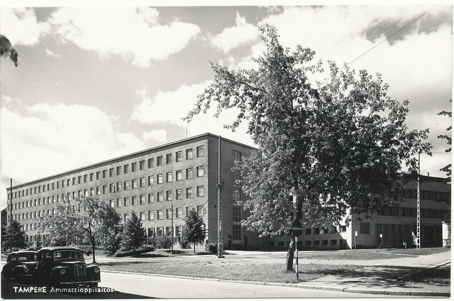 TAMPERE, Ammattioppilaitos - vanha kortti