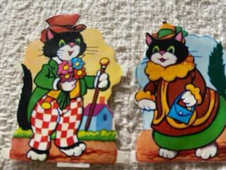 Vanhat kiiltokuvat Kissaherra ja Tuhto-kissa