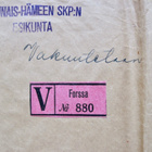 Vakuutettu Kuori Suojeluskunta Lounais-Häme Forssa 1941 UPEA - pikkukuva 2