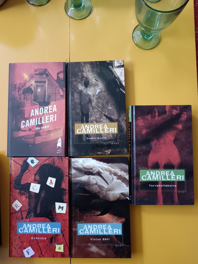 Andrea Camilleri valikoima SAPO