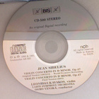 JEAN SIBELIUS :: LEONIDAS KAVAKOS .LAHTI SYMPH.ORCH: CD 1991 - pikkukuva 3