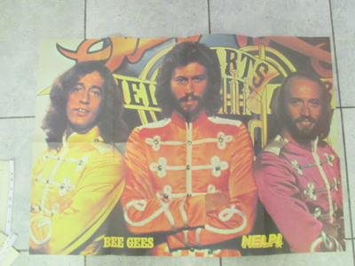 BEE GEES - vanha HELP juliste !