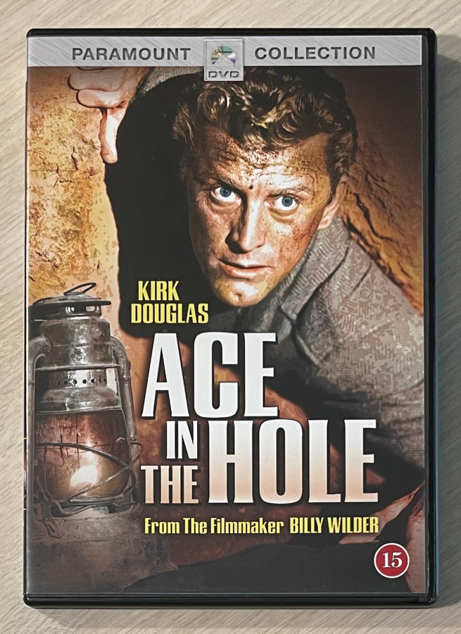 Billy Wilder: Tuhansien silmien edessä (1951) Kirk Douglas