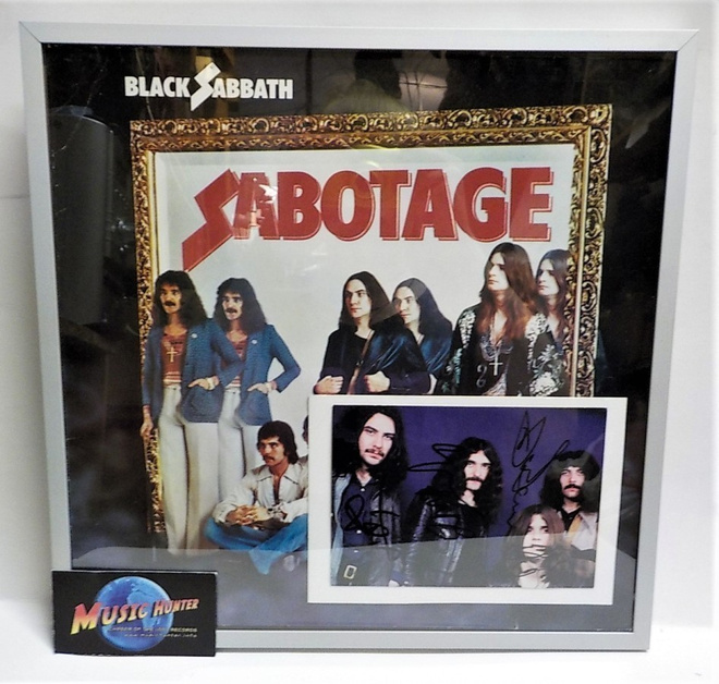 BLACK SABBATH - SABOTAGE LP + KOKO BÄNDIN NIMMARIT!