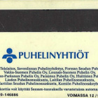 D192 20 MK 999-ULKOMAANPUHELU 2 TURUN TELELAITOS PUHELINKORT - pikkukuva 2