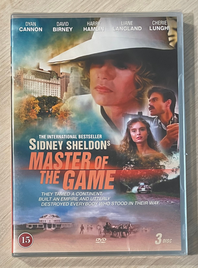 Sidney Sheldon: TIMANTTIDYNASTIA (3DVD) minisarja (UUSI)