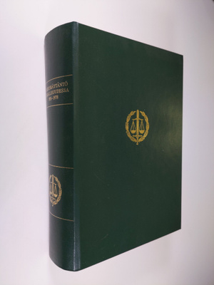 Paula Leisten : Oikeuskäytäntö kirjallisuudessa 1926-1978...