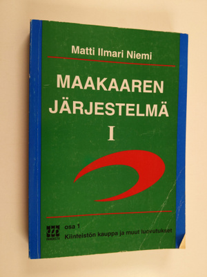 Matti Ilmari Niemi : Maakaaren järjestelmä osa 1 : vuoden...