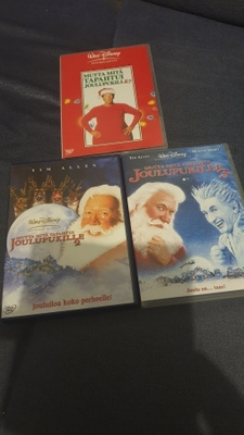 Mutta mitä tapahtui joulupukille - Trilogia 3DVD(Tim Allen)