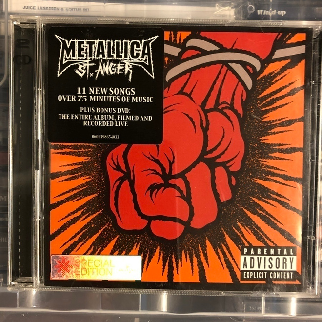 METALLICA - St. Anger  cd+dvd