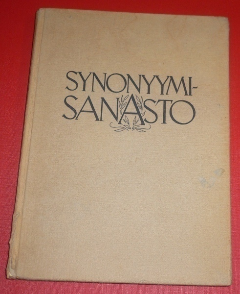 Yrjö Kivimies : Synonyymisanasto   1946 1.p.