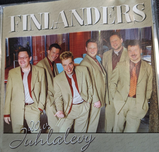 Finlanders (CD) HIENO KUNTO!! 20v. Juhlalevy
