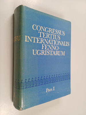 Congressus tertius internationalis Fenno-Ugristarum, 17.-...