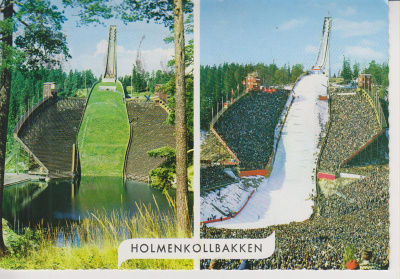 Holmenkollbakken sommitelmakortti p174