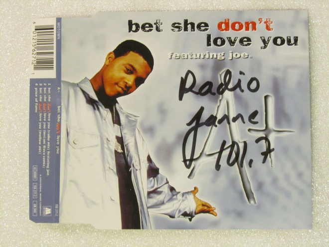 A+ Featuring Joe • Bet She Don't Love You CD Maxi-Single