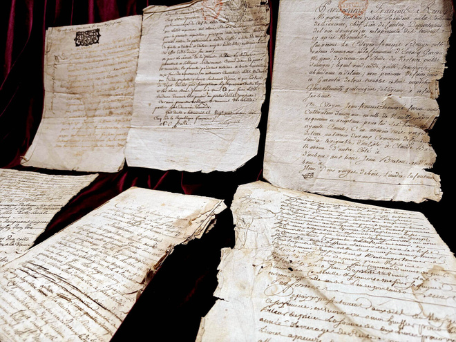 Vanhat asiakirjat/dokumentit 2, Ranska (1700-1800-l.)