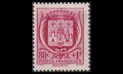 Ranska 542 ** Vaakuna Toulouse (1941)
