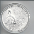 2010 20 € Lapset ja luovuus 925 hopeaa 33,62 g BU - pikkukuva 1