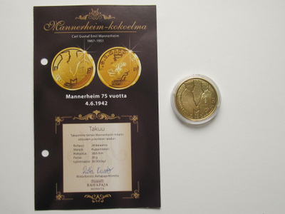 Mannerheim 75 vuotta 4.6.1942