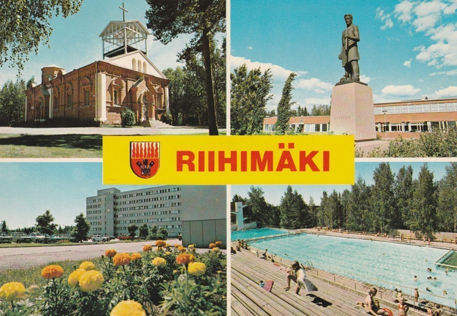 KIRKKOKORTTI - RIIHIMÄKI -VARUSKUNNAN KIRKKO