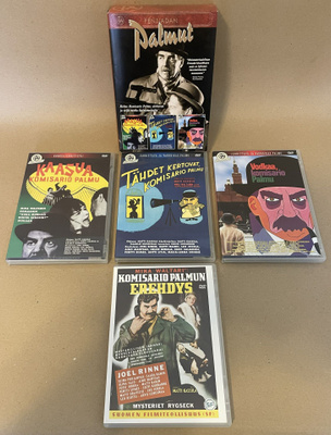 Komisario Palmu-elokuvat DVD