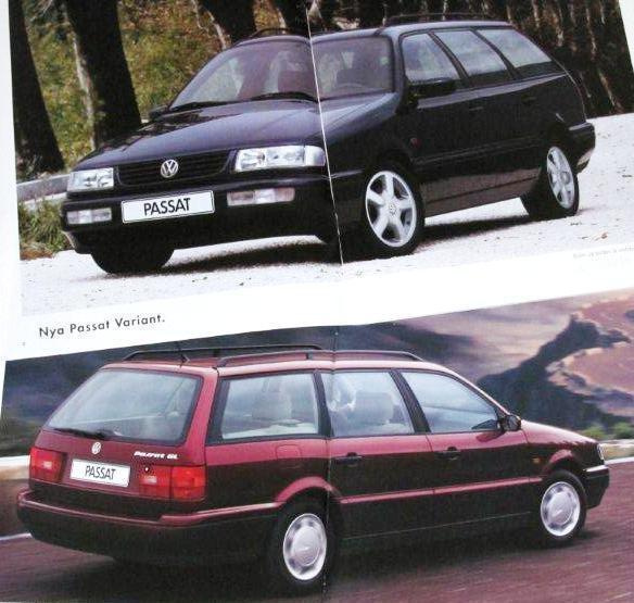 1994 VW Passat Variant esite - 40 sivua - KUIN UUSI