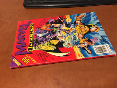 MARVEL INFERNO 10/1991 HYVÄ