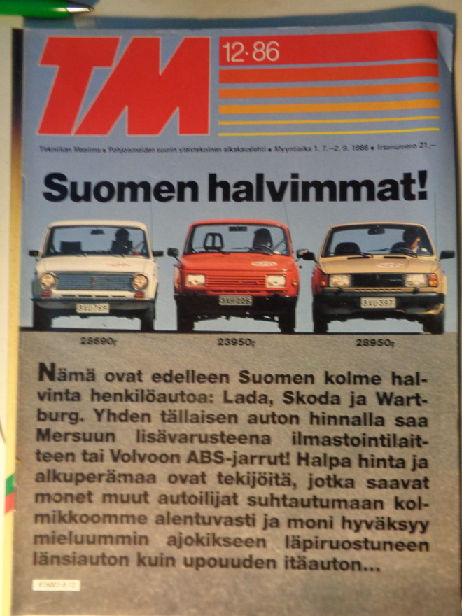 Tekniikan Maailma Nro 10/1986 (20.6)
