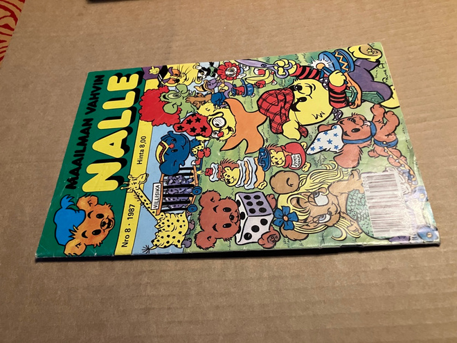 MAAILMAN VAHVIN NALLE 8/1987 HYVÄ