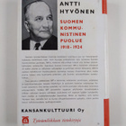 Antti Hyvönen : Suomen kommunistinen puolue 1918-1924 - pikkukuva 2
